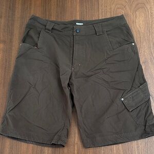 lululemon athletica Dark Brown Cargo Shorts
